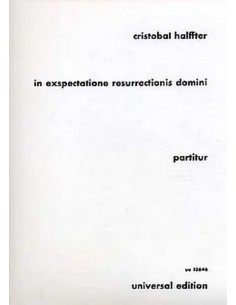 HALFFTER C.-Cantata "In Expectatione Resurrectionis Domini" (Score Director)