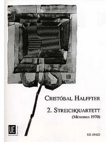 HALFFTER C.-String Quartet No. 2 (Memoires 1870) (Conductor Score)