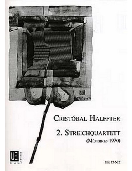 HALFFTER C.-String Quartet No. 2 (Memoires 1870) (Conductor Score)