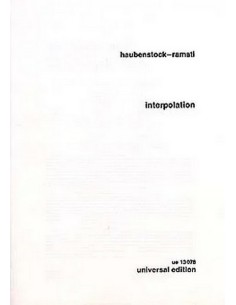 HAUBENSTOCK RAMATI R.-Interpolation für 1, 2 oder 3 Wellen