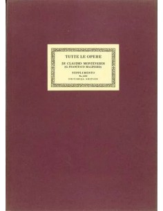 MONTEVERDI C.-uvres Achevées 17ème : Annexe () (Malipiero)