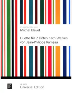 RAMEAU J.P.-Duette für 2 Flöten (Blavet)
