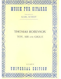 ROBINSON T.-Giocattolo, Aria e Giga per Chitarra (Scheit)