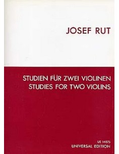 RUT J.-Studi per 2 Violini