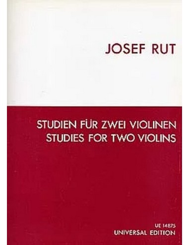 RUT J.-Studi per 2 Violini
