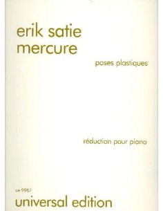 SATIE E.-Mercure Op. Postumo para Piano