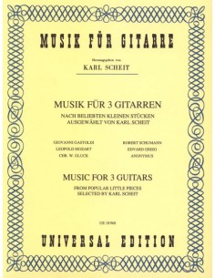 SCHEIT K.-Music for 3 Guitars para 3 Guitarras