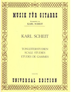 SCHEIT K.-Spur Studien für Gitarre