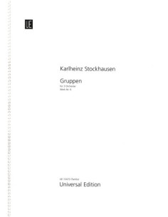 STOCKHAUSEN K.-Gruppen for 3 Orchestras (PD)