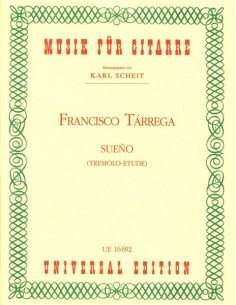 TARREGA F.-Dream (Tremolo) pour guitare (Scheit)