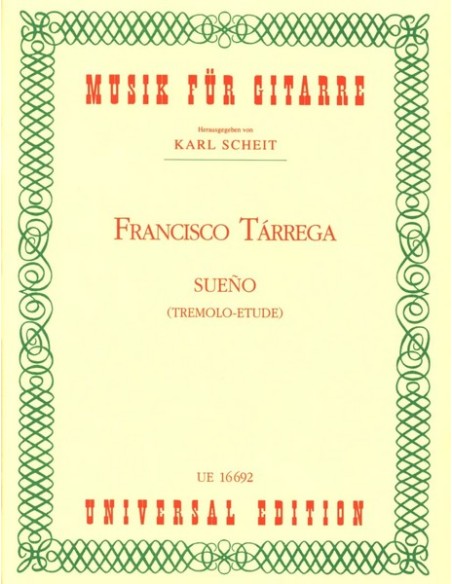 TARREGA F.-Dream (Tremolo) for Guitar (Scheit)
