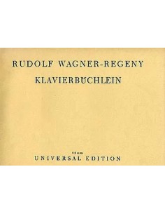 WAGNER REGENY R.-Libro per pianoforte