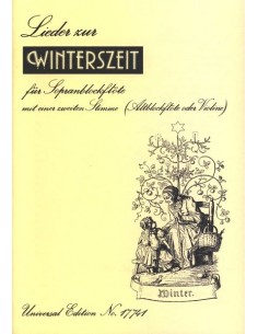WARTTMANN T.-Canzoni per l'inverno per 2 flauti dolci soprano