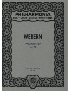 WEBERN A.-Symphony Op.21 for Orchestra (PB) (Philharmonia)
