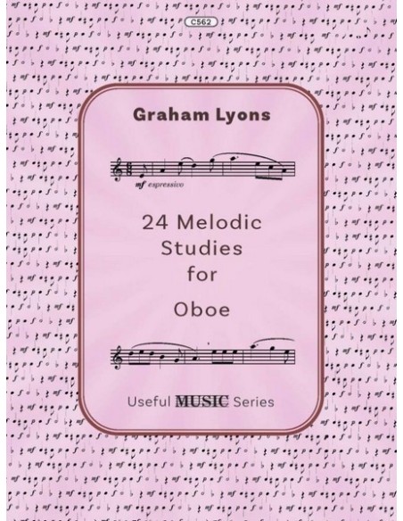 LYONS G.-Melodic Studies (24) for Oboe