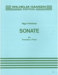 HOLMBOE W.-Sonata Op.172 per trombone e pianoforte