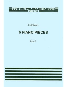 NIELSEN C.-Piezas (5) Op.3 para Piano