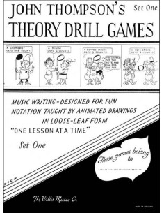 THOMPSON J.-Theory Drill Games 1 für Klavier