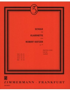 KIETZER R.-Tutor Pratico (Metodo) Vol.1 per Clarinetto