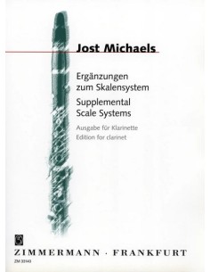 MICHAELS J.-Sistemi di scale supplementari per clarinetto