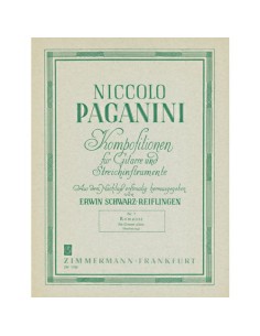PAGANINI N.-Romanza dalla "Grande Sonata" per chitarra (Schwarz & Reiflingen)