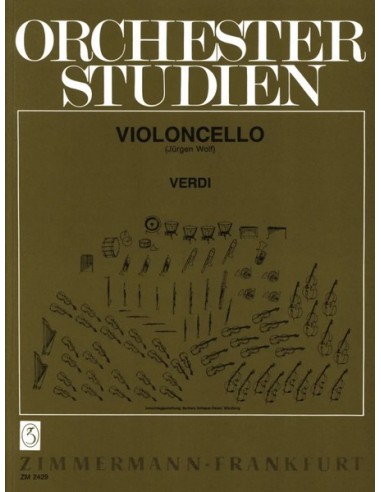 VERDI G.-Repertorio orchestrale per violoncello (Wolf)