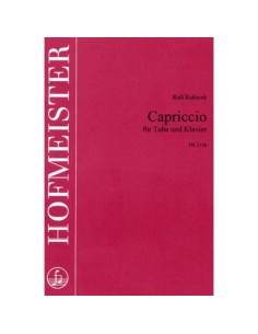 KUBICEK R.-Capriccio for Tuba and Piano
