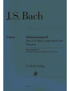 BACH J.S.-Sonatas Vol.2: No. 4 to 6 for Flute and Piano (Urtext)