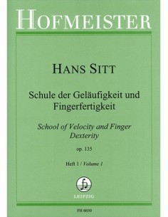 SITT H.-Schule der Beweglichkeit Op.135 Vol.1 für Violine