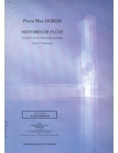 DUBOIS P.M.-Histoires de Flutes Vol.3: Elemental per flauto e pianoforte