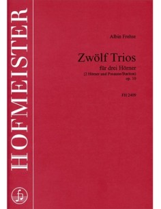 FREHSE A.-Trios (12) for 3 Horns