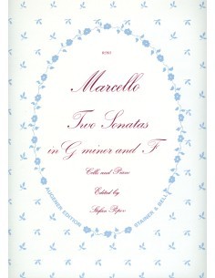 MARCELLO B.-Sonatas (2) in G minor and F minor for Cello and Piano (Popov)