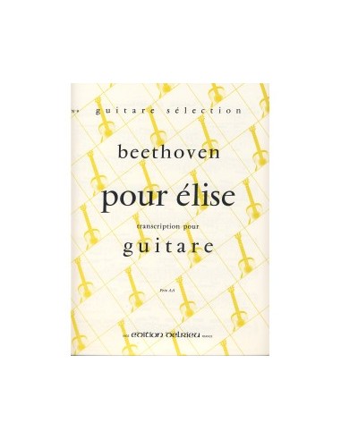 BEETHOVEN L.V.-Per Elisa per chitarra (Martin)