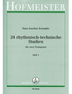 KRUMPFER H.J.-Studi ritmici e tecnici 1° per 2 trombe