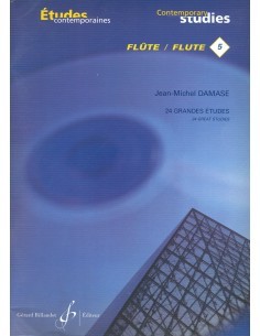 DAMASE E.-Études Contemporaines Vol.5: 24 Grandi Studi per Flauto