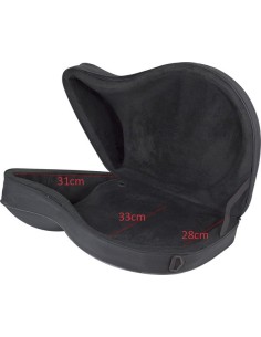 Estuche Trompa Campana fija ref.8140 Medida interior Campana 31cm.Medidas:58x41x13,5 cm. Negro