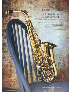 COURNET F.-Le Thesaurus du Saxophoniste Vol.2: Exercises sur les rapports de doigtes para Saxophone