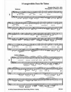 GATTI D.-Duos Selectos (14) para 2 Tubas (Fatch) 2