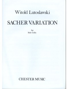 LUTOSLAWSKI W.-Sacher Variation para Violoncello (Shiff)