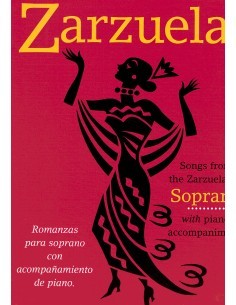 VERSCHIEDENES-Zarzuela Auswahl von Romanzen für Sopran und Klavier