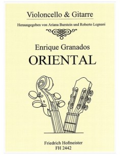GRANADOS E.-Danza Española nº 2 (Oriental) para Violoncello y Guitarra (Burstein/Legnani)