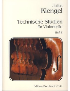 KLENGEL J.-Estudios Tecnicos Vol.2 para Violoncello