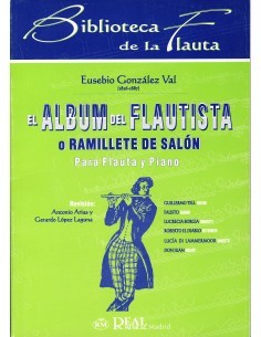GONZÁLEZ VAL E.-Album des Rattenfängers oder Strauß des Salons für Flöte und Klavier
