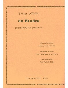 LOYON E.-Estudios (32) para Oboe (Saxofon)