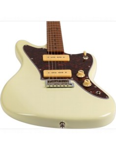 Guitarra Eléctrica Jet JJ300-P90-OW White 2