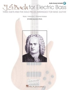 BACH J.S.-Pour basse électrique pour basse (Inc.CD) (Gallway)