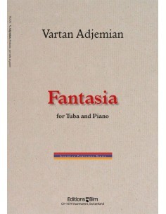 ADJEMIAN V.-Fantasy pour tuba et piano