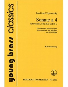 VEJVANOVSKY P.J.-Sonata in La 4 per trombone e pianoforte